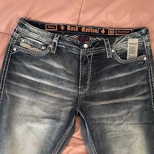 NWT Rock Revival Nancy Jeans size 36